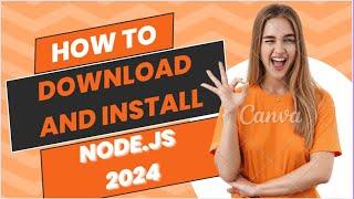 How to Download and install node.js on windows 11(2024)