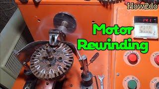 Complete Process of Rewinding Electric Fan Motor | How2do