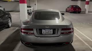 2007 Aston Martin DB9 cold start