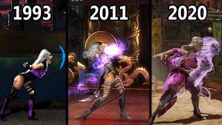 Evolution of Sindel's Scream (1993-2020)