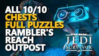 All Rambler's Reach Outpost Chests Star Wars Jedi Survivor