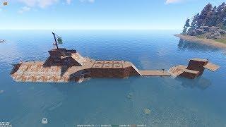Rust -  Дом "Подводная лодка"!