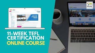 170-Hour Online TEFL Certification Course | Accredited | Level 5