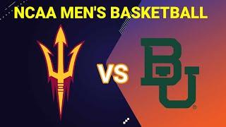 Arizona State Sun Devils vs Baylor Bears | 2025 NCAA Men's Basketball Live Score