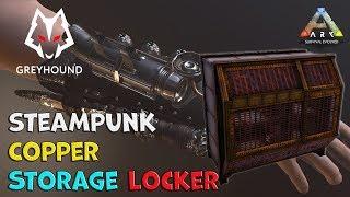  Copper Storage Locker - Сейф Стимпанк