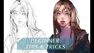 [MediBang] Beginner Tips & Tricks : SIMPLE TUTORIAL