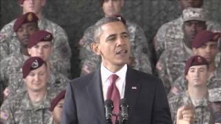 OBAMA Declares The End of Iraq War FULL UNCUT SPEECH 12/14/2011 (HD)