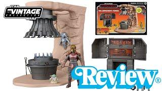 Star Wars The Vintage Collection The Armorer's Forge Playset Review!