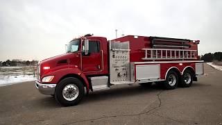 Kenworth Pumper / Tanker Fire Truck for sale by CarCo Fire Equipment