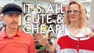 LET'S GO ANTIQUING IN THE CHEAPEST ANTIQUE MALL WE'VE SEEN YET!