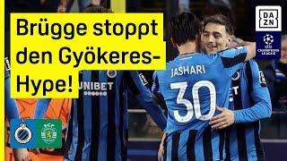 Joker Nielsen übertrifft Gyökeres: FC Brügge - Sporting CP | UEFA Champions League | DAZN Highlights