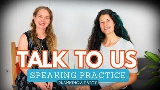 Conversation Practice in English | Planning a Birthday Party