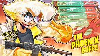 TenZ DESTROYING EU Ranked with  *NEW* Phoenix & Phantom !!!