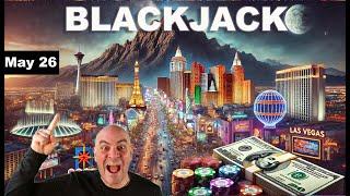 $401,000 Blackjack - May 26 - Side Bet Monday - Coffee and Blackjack