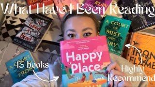 What have I Been Reading ?! 13 BOOKS !!! January & February Wrap Up | HiI’mLiv