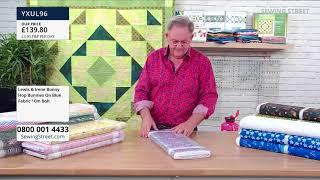 Sewing Street – 25/07/2021–Join John for last day of clearance with Kerrie from Living in Loveliness