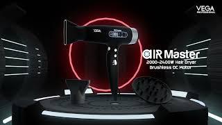 Vega Professional Air Master BLDC Hair Dryer | 40% More Airflow & 10X Longer Motor Lifespan!
