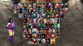 Mortal Kombat Project (MUGEN) Expanded Plus Reloaded MIleena mk2 Gameplay Playthrough