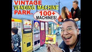 SOGOOD tayo sa SIKAT na VINTAGE VENDING MACHINE PARK!   MORE than 100 VENDING MACHINES, KALOKA!!