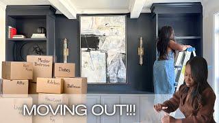 DIY CUSTOM CLOSET & MOVING
