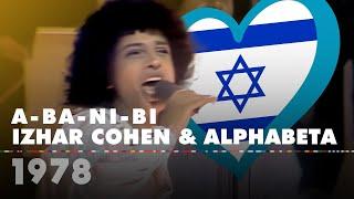 A-BA-NI-BI - IZHAR COHEN & ALPHABETA (Israel 1978 – Eurovision Song Contest HD)