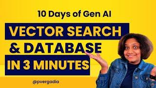 Vector Search and Vector databases Explained in 3 mins!