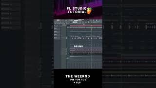 Making a The Weeknd Synthpop Track on #flstudio #shorts #flstudiotutorial #synthwave #synthpop