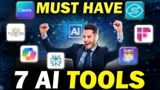 7 AI Tools That WILL Make You RICH | Don't Miss [2024]