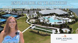 Esplanade at Tradition Port St Lucie Florida | 55+ Resort Style Living