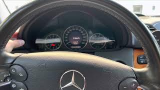 How to measure exact oil level CLK W209 in 50 seconds - Mercedes-Benz CLK W209 -