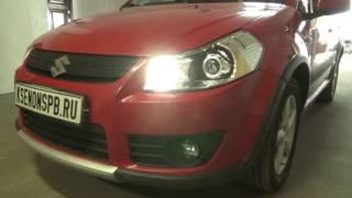 suzuki sx4 bi-led koito +HPL crosfire + OSRAM LEDFOG 101