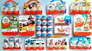 Kinder Joy Surprise Eggs "Applaydu" Big unboxing of 15 packages - 54 eggs! 2010 - 2024