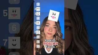 Ranking “POPULAR” Roblox FACES!