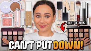 MOST USED PRODUCTS RECENTLY!! NEW Dior, Huda Beauty,  BEST eyeshadow palette launch this year!!