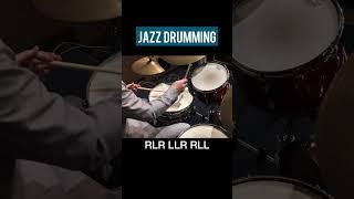 Drums | Jazz phrases | RLR LLR RLL #shorts