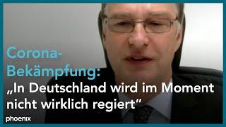 Prof. Thomas Poguntke (Politikwissenschaftler) zur aktuellen Corona-Politik am 11.11.21