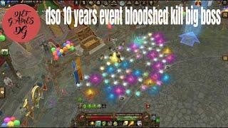 Drakensang Online-DSO 10 years event bloodshed and I "Джеф" ranger 10 year in DSO, Event  in October