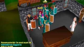 Sir Galiga getting banned on RSC by mod mark (years ago)