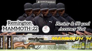 Remington MAMMOTH .22 | Review & Accuracy Test (UK spec)                        #airgun #review #new