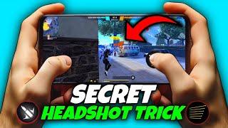 New Headshot Trick in Free Fire 2024 | Free Fire One Tap Headshot Trick | Free Fire Headshot Trick