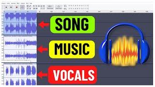 How to Remove Vocals From a Song Using Audacity || Audacity Tutorial