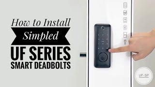 How to Install Simpled Smart Deadbolt