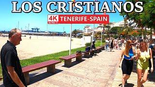 TENERIFE - LOS CRISTIANOS | What is it Really like Now?  4K Walk ● July 2024