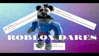 CRAZY ROBLOX DARES #1