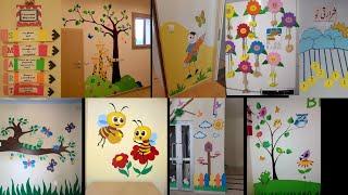 Easy school craft ideas, school wall and classroom decoration ideas