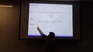 Jonathan Mosheiff on the weight distribution of random binary linear codes