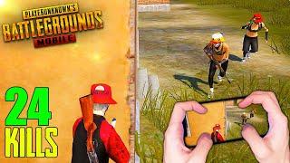 ГРОЗА - МОООООЩЬ  СОЛО ПРОТИВ СКВАДОВ | PUBG MOBILE - С ВЕБКОЙ НА РУКИ (HANDCAM)