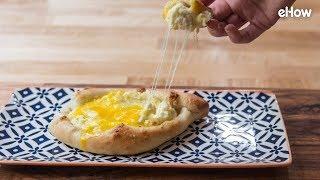 Easy Homemade Khachapuri Georgian Cheese Bread Recipe