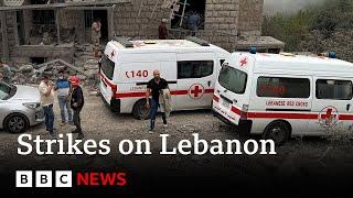 Israeli strike in Aitou in northern Lebanon kills 18 people, says Lebanese Red Cross | BBC News