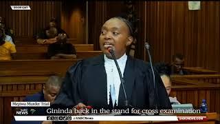 Senzo Meyiwa Murder Trial | Gininda back in the stand for cross examination